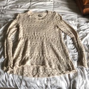 Chic knit boho sweater